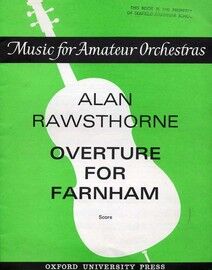 Alan Rawsthorne - Overture for Farnham - Orchestral Score