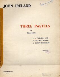A Grecian Lad - Three Pastels for Pianoforte