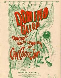 Domino Galop, from Verdis "Ballo in Maaschera",