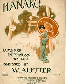 Hanako - Japanese intermezzo for piano solo