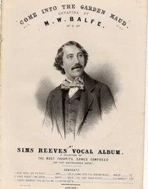 Come into the Garden Maud - Cavatina -  No2 of Mr Sims Reeves Vocal Album,