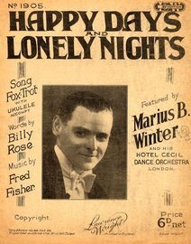 Happy Days and Lonely Nights - Marius B Winter