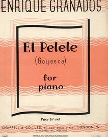 El Pelelo, Goyesca for piano