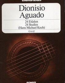 24 Studies (Hans Michael Koch) - Fur Gitarre - GA 62