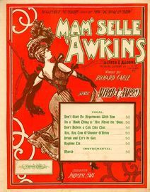 Don't Start No Argerment with Him - From Mamselle 'awkins as presented by the Alfred E. Aarons Musical Comedy Co.