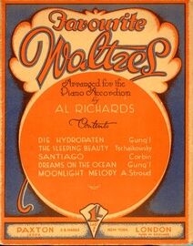 Favourite Waltzes Arranged for Piano Accordion by Al Richards