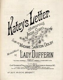 Katey's Letter - Humorous Irish Song