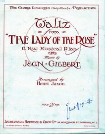 Waltz from "The Lady of the Rose"