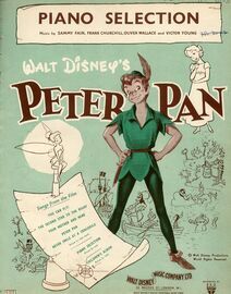 Walt Disney's Peter Pan -  Piano Selection
