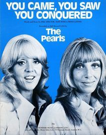 You Came You Saw you Conquered - The Pearls