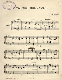 British Melodies for the Pianoforte No.2 - The Wild Hills of Clare