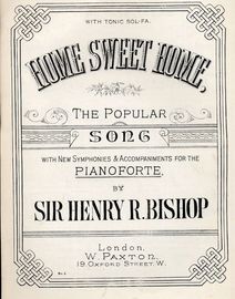 Home Sweet Home - Key of E flat major