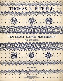 Ten Short Dance Movements for Piano Solo