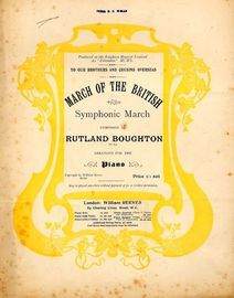 March of the British - Symphonic March - For Piano - Op. 13