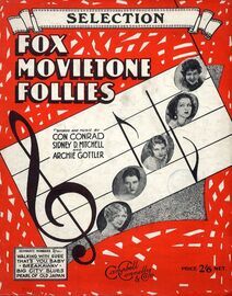 Fox Movietone Follies Selection - Arranged for Piano