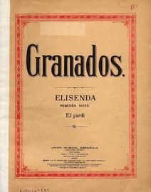 Elisenda - Pequena Suite for Piano - El Jardi d'Elisenda