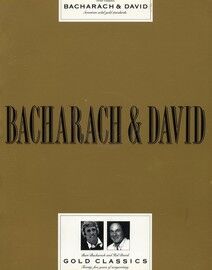 Bacharach and David - Gold Classics - Book - Featuring Burt Bacharach and Hal David