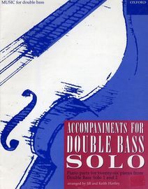 Accompaniments for Double Bass Solo - Piano parts for twenty six pieces from Double Bass Solo 1 and 2