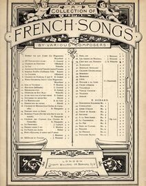 C'est Mon Ami - Romance - For Piano and Voice - French Songs by Various Composers No. 29