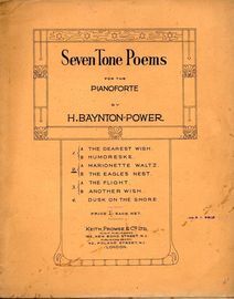 A Marionette Waltz and The Eagles Nest - Vol. No. 2 From Seven Tone Poems for Pianoforte Series