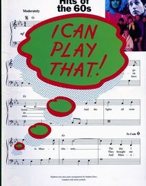 I can play that! -  Hits of the 60s - 18 easy to play songs complete with chord symbols