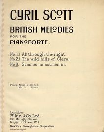 British Melodies for the Pianoforte No.3 - Summer is acumen in