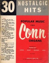 30 Nostalgic Hits for conn organs