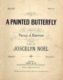 A painted butterfly