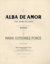 Alba De Amor - Song