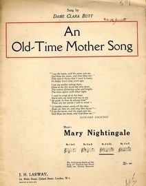 An Old Time Mother Song