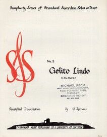 Celito Lindo. For Accordion