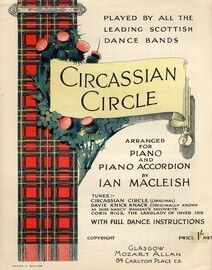 Circassian Circle. For piano and piano accordion