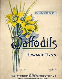 Daffodils. Piano solo
