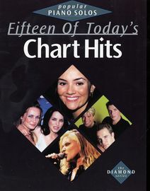Eighteen of Todays Chart Hits, popular piano solos, The Diamond series