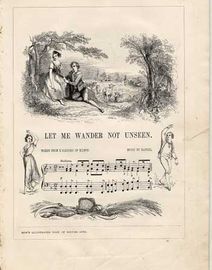 From Hows Illustrated Book of British Song - Let Me Wander Not Unseen - Song