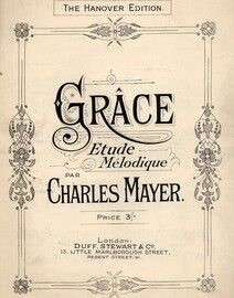 Grace - Etude melodique - Op. 149, No. 5