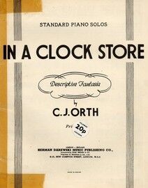 In a Clock Store: Descriptive Fantasia for Piano solo