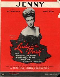 Jenny - Song Featuring Ginger Rogers in "Lady in the Dark"