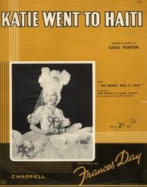 Katie Went to Haiti: from "Du Barry Was a Lady"