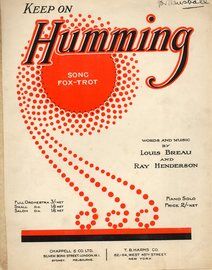 Keep on Humming - Song Fox Trot