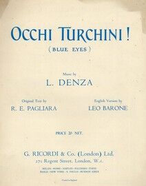 Occhi Turchini, blue eyes