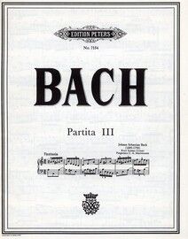 Partita III. BWV 827