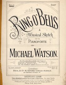 Ring O Bells: musical sketch for piano solo