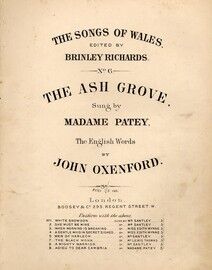 The Ash Grove: The Songs of Wales