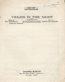Violins in the night