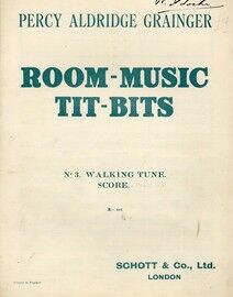 Walking Tune, for wind five some, full score,