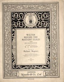 Walter before the Masters Guild from die Meistersinger