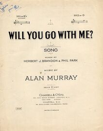 Will You Go With me? - Song in Key of E flat major for low voice