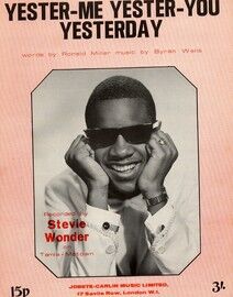 Yester-me Yester-you Yesterday. Stevie Wonder