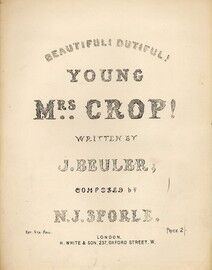 Young Mrs Crop